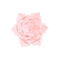 Fleur En Papier Gardénia Rose Pâle 20 cm