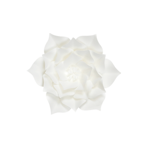 Fleur En Papier Gardénia Blanc 20 cm