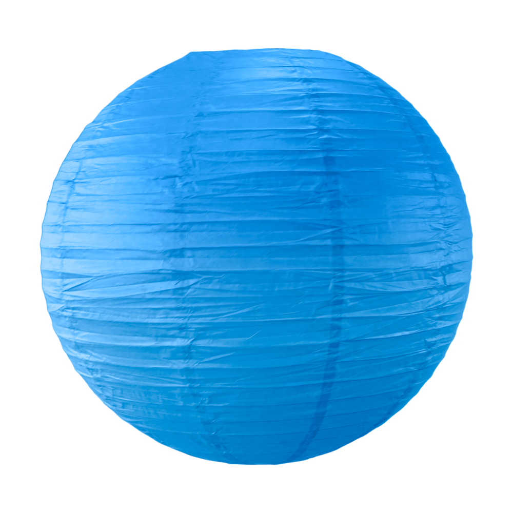Boule papier 50cm Bleu roi