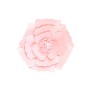 Fleur En Papier Anémone Rose Pâle 20 cm