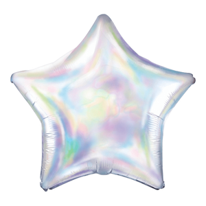 Ballon Étoile Iridescent 48 cm