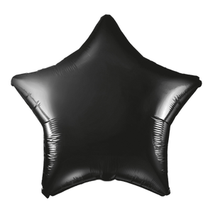 Ballon Étoile Noir 48 cm